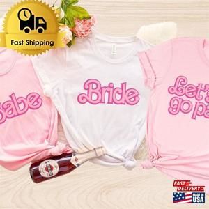 Malibu 90S Bachelorette Party Shirt Come On Lets Go Let T-Shirt